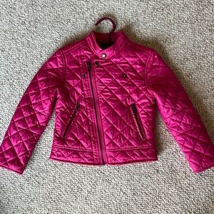 Pink biker jacket!